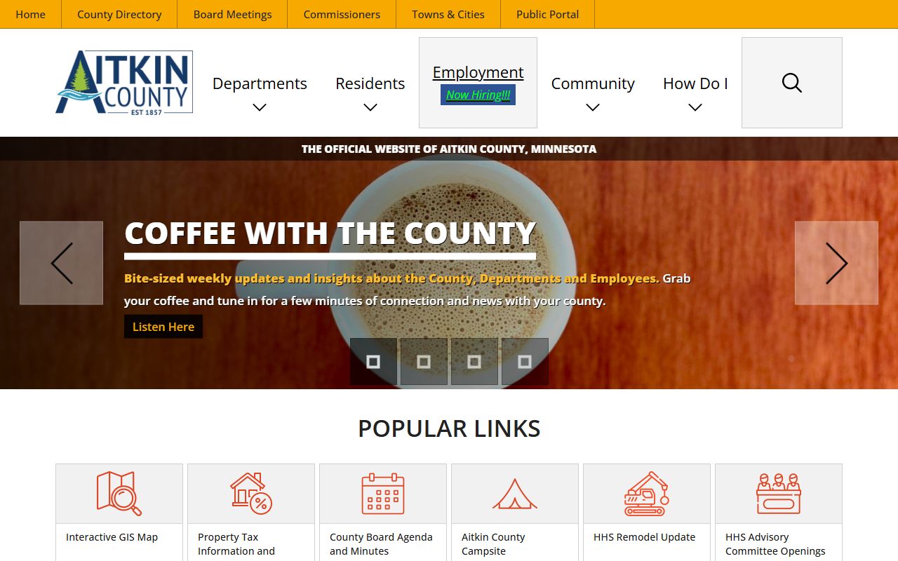 aitkin county unclaimed money official county website