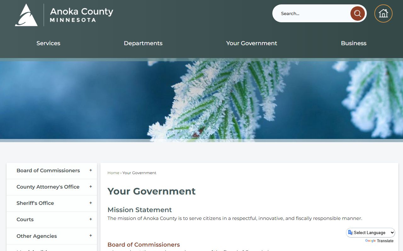 anoka county unclaimed money finance department page