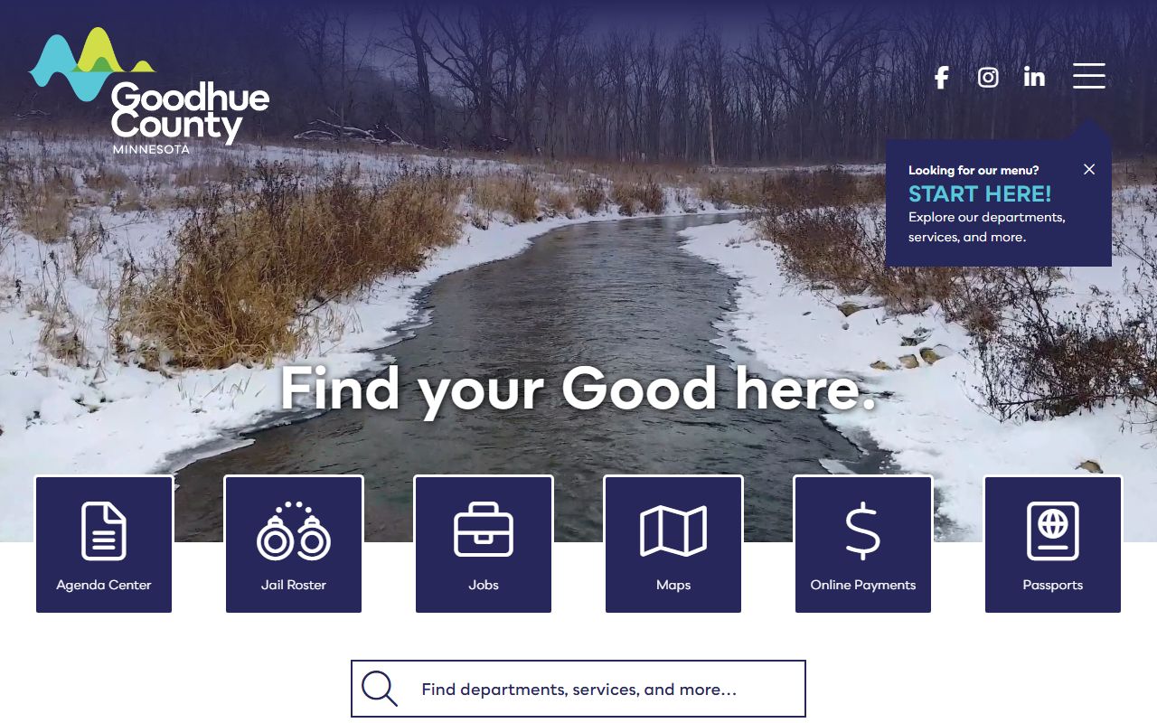 goodhue county unclaimed money official county website