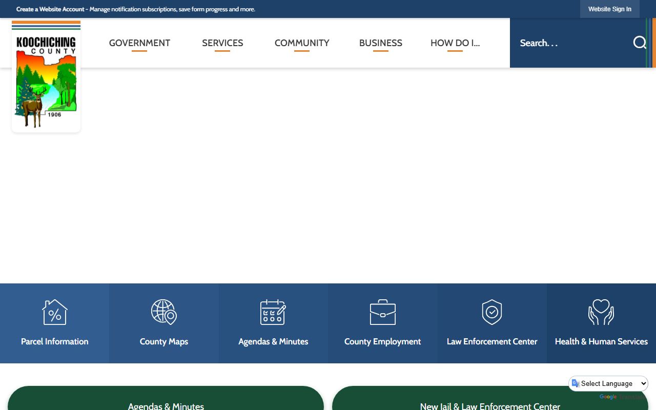 koochiching county unclaimed money official county website