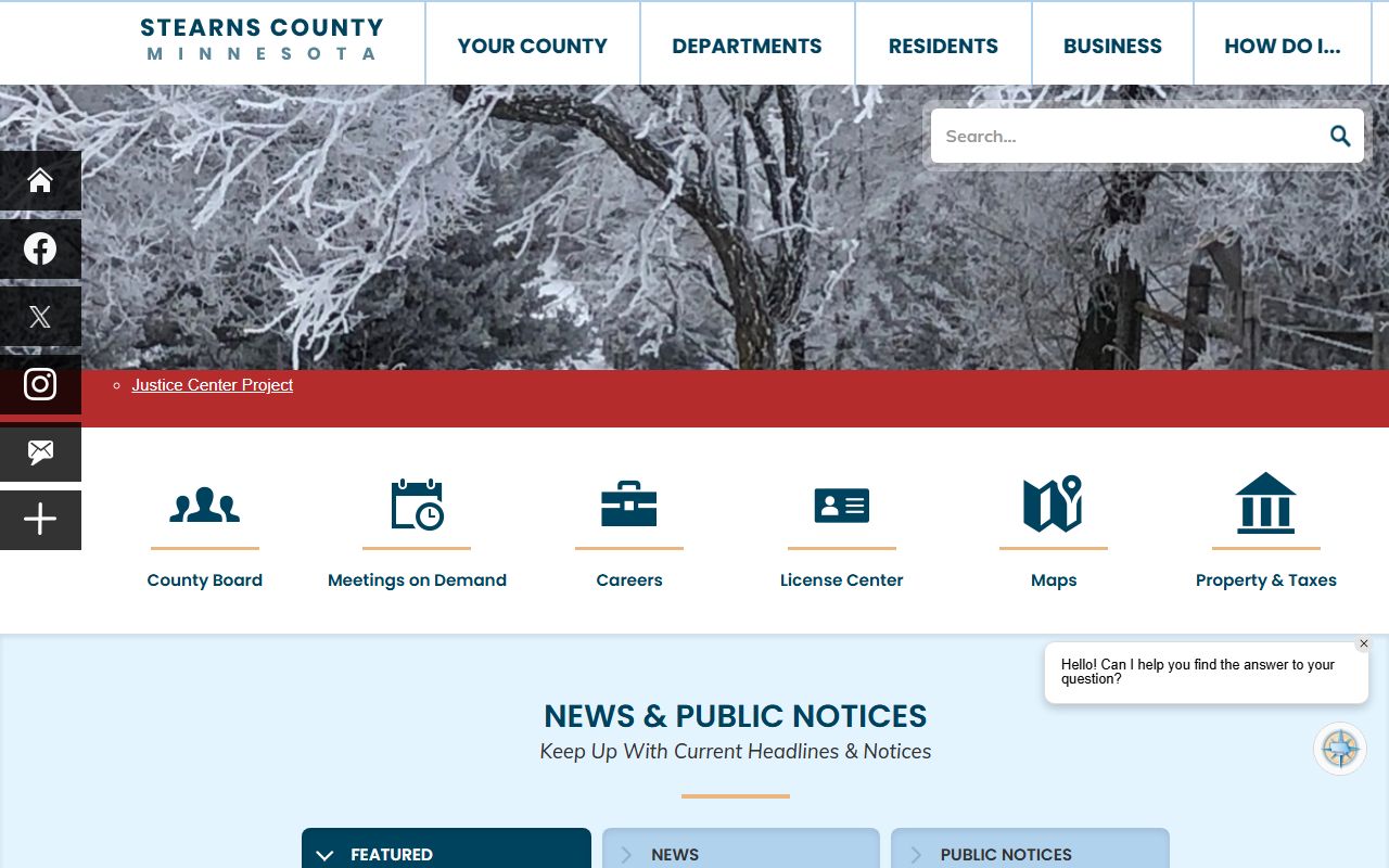 Stearns County unclaimed money official website