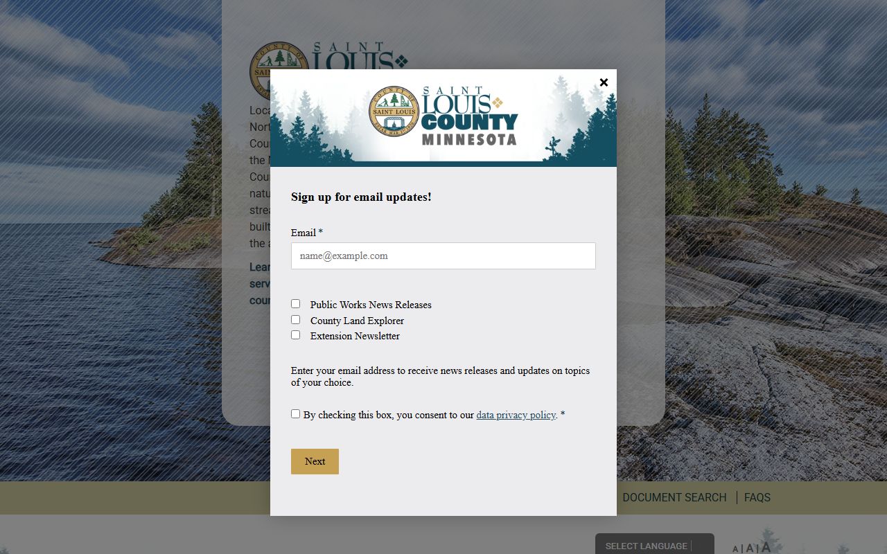 St. Louis County unclaimed money official website