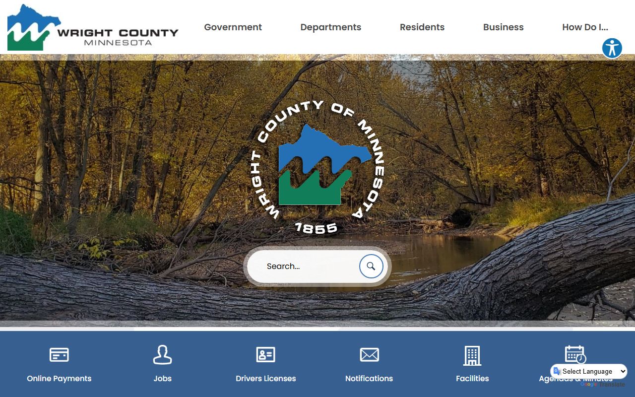 Wright County official website for Wright County unclaimed money searches