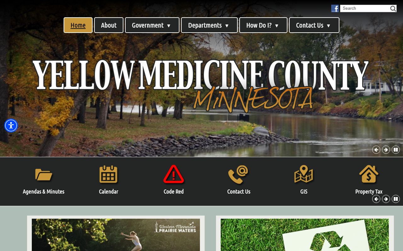 Yellow Medicine County official website for Yellow Medicine County unclaimed money searches