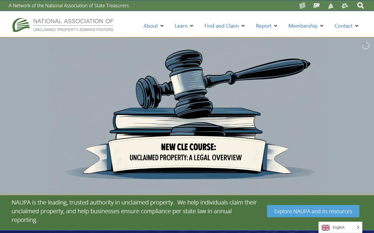 NAUPA official website national unclaimed property administrators
